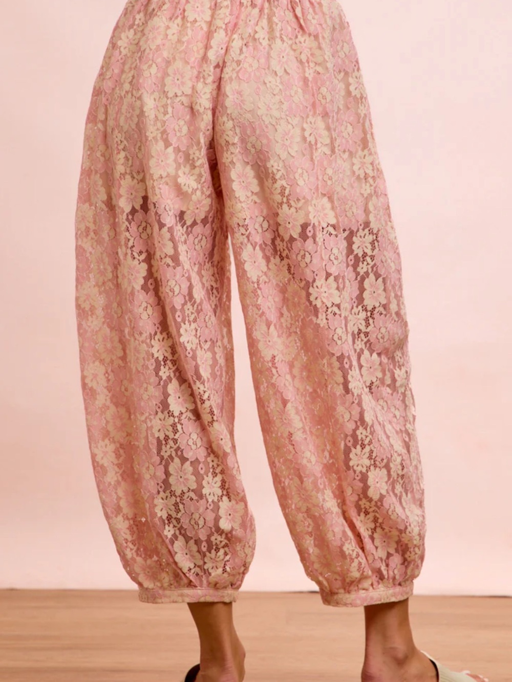 💕Bibi Lace Drawstring Balloon Pants - Picture 12 of 12